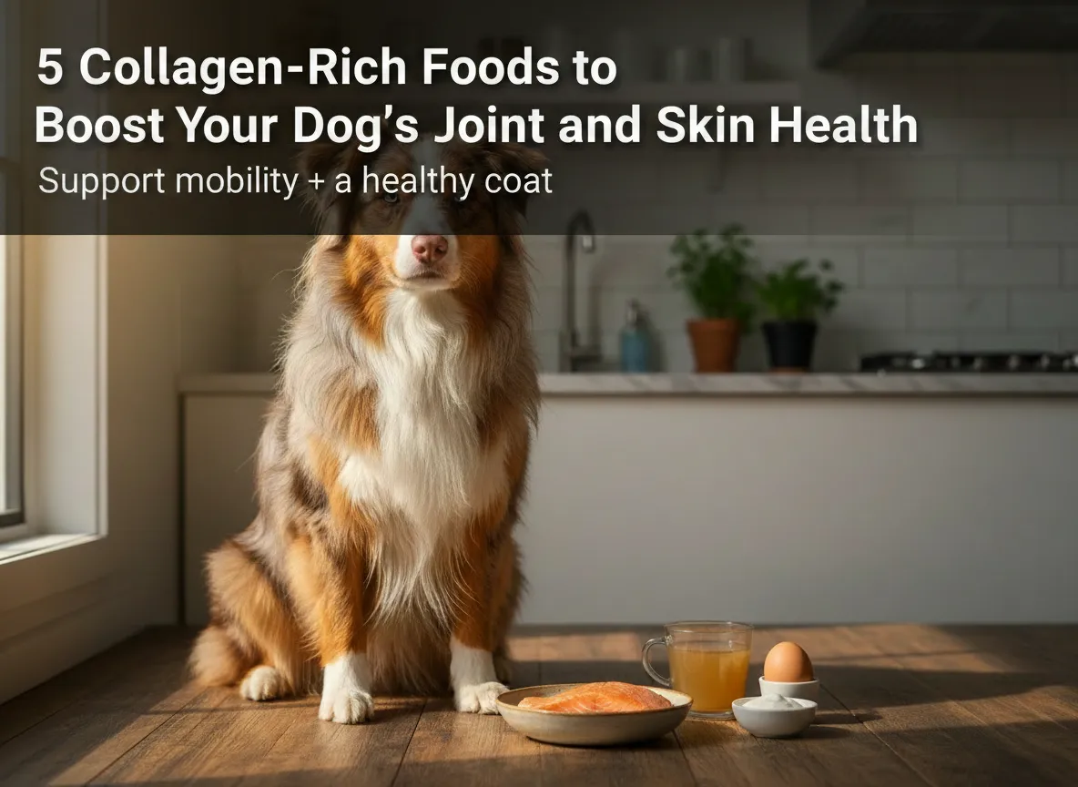 5 Kollagenrike Matvarer for å Styrke Din Hunds Ledd og Hud