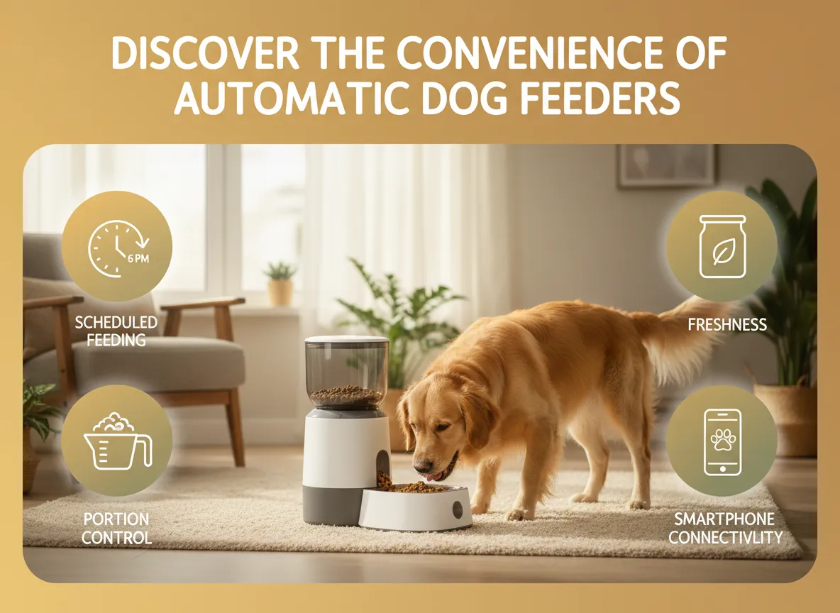 Discover the Convenience of Automatic Dog Feeders