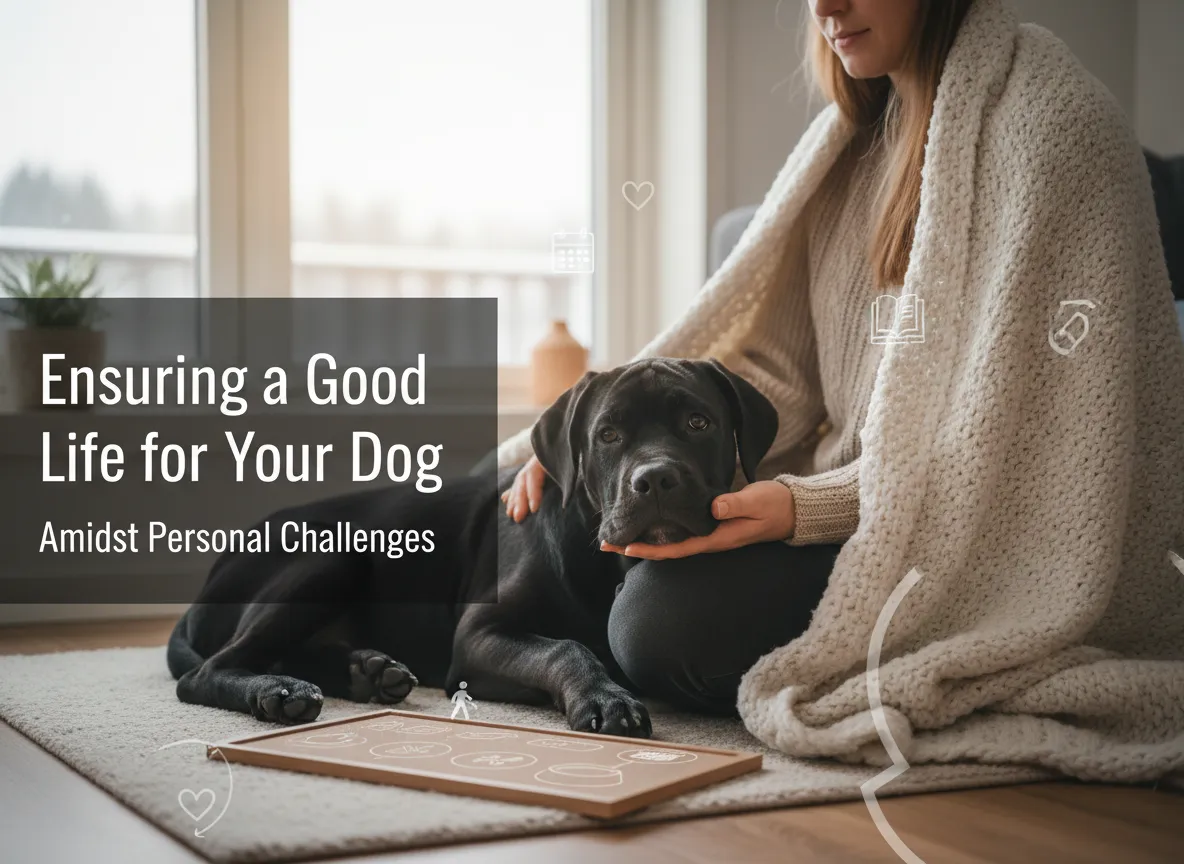 Sikre et godt liv for hunden din til tross for personlige utfordringer