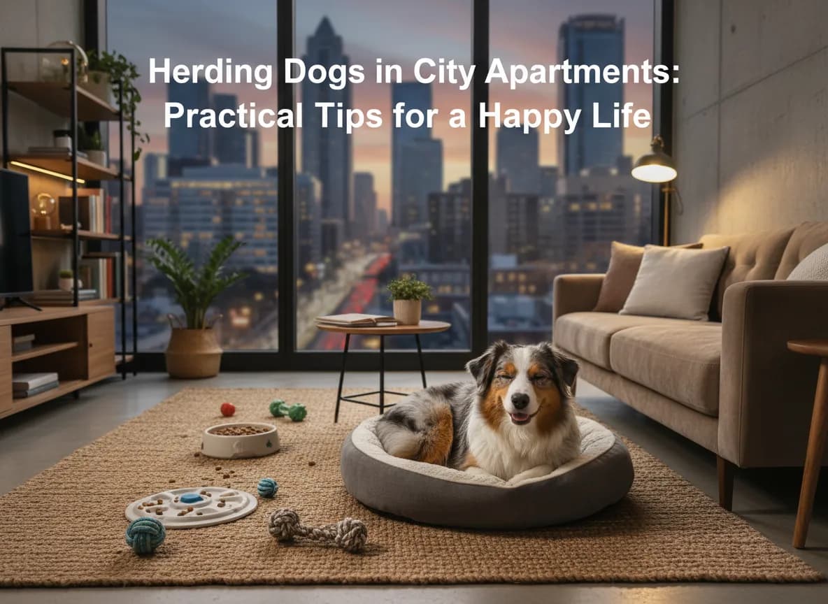 Gjeterhunder i Byleiligheter: Praktiske Tips for et Lykkelig Liv