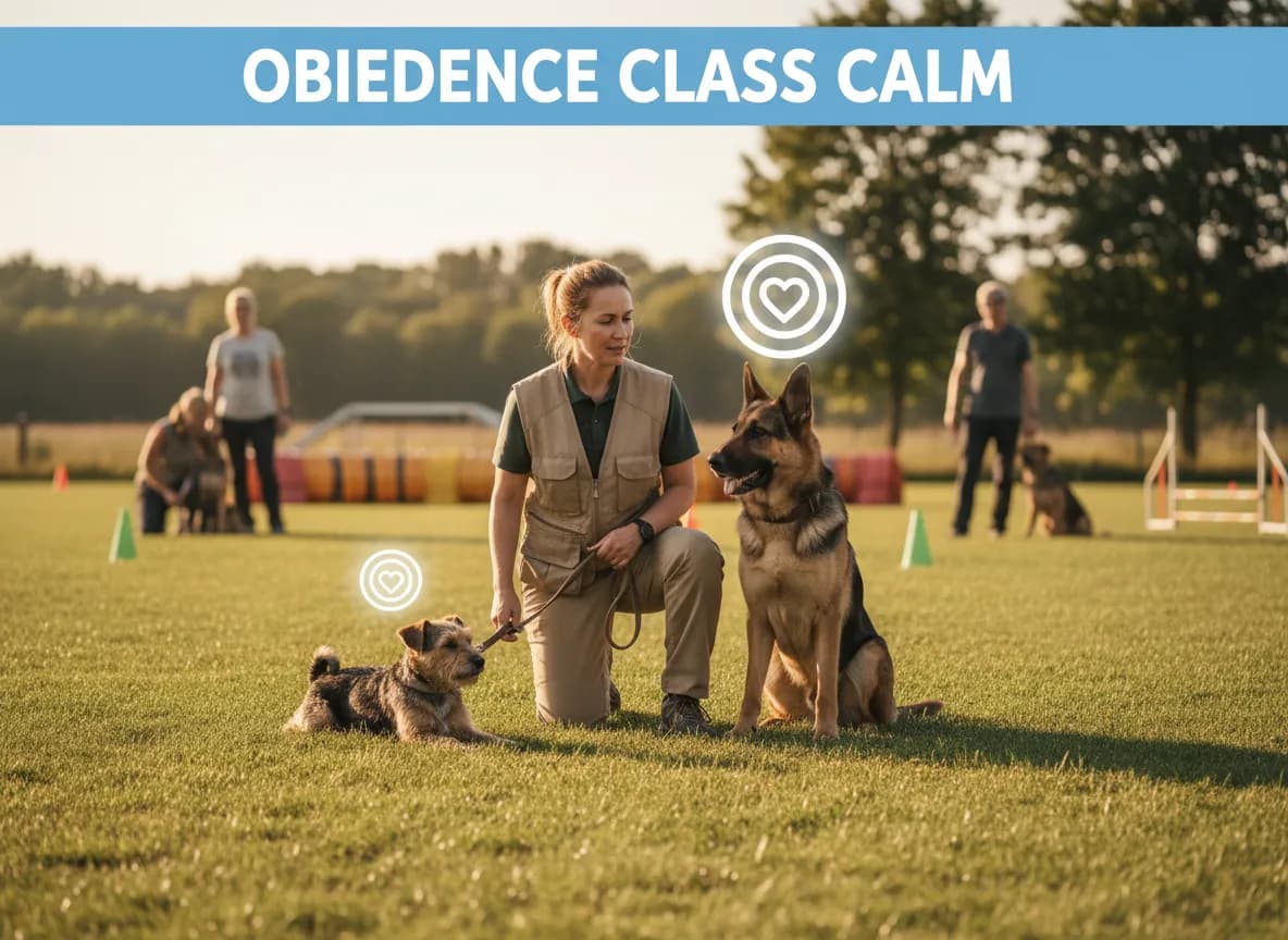 Hvordan håndtere en overivrig hund i lydighetsklasser