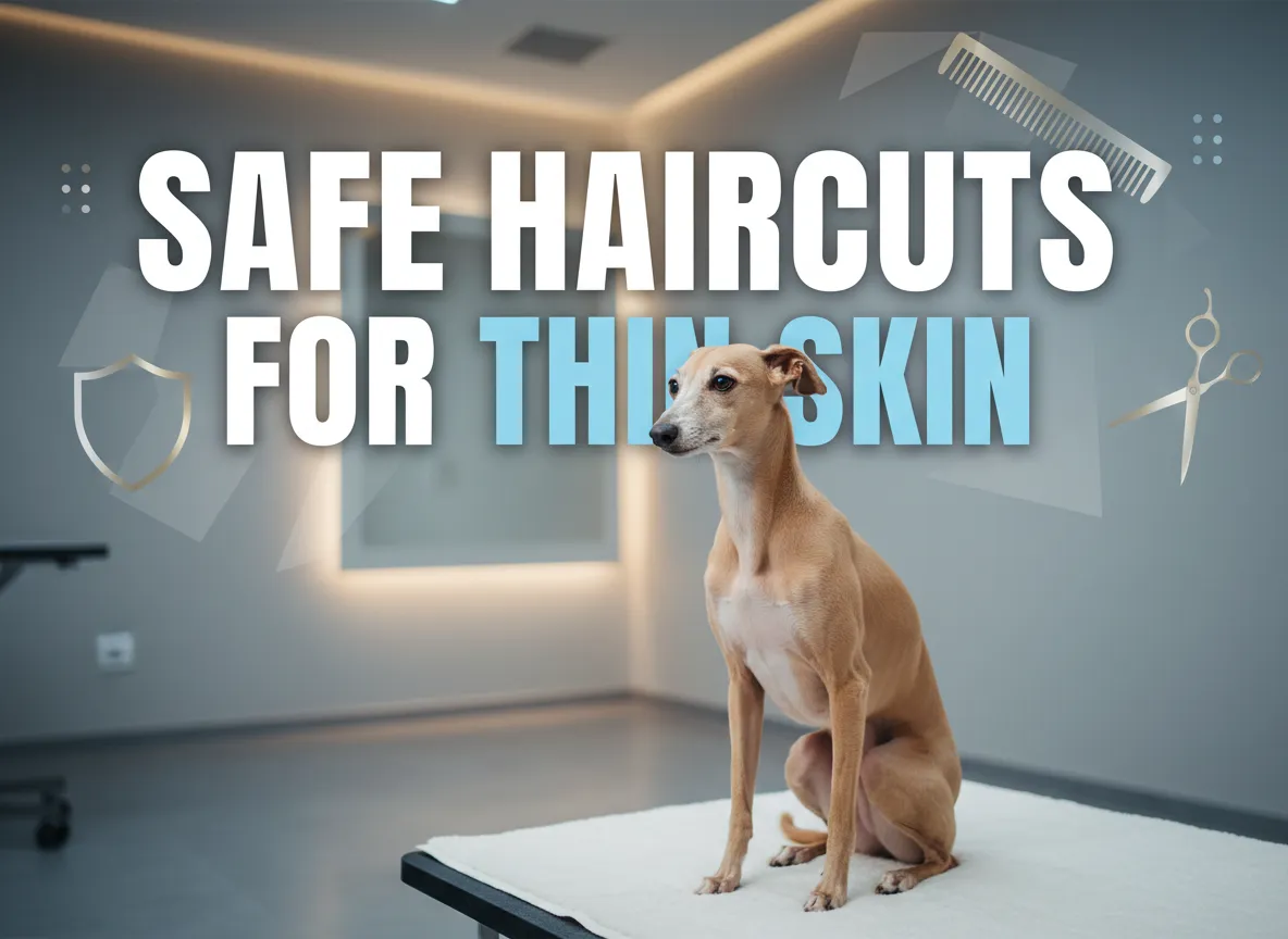 Sikreste korte frisyrer for hunder med tynn hud og fin pels