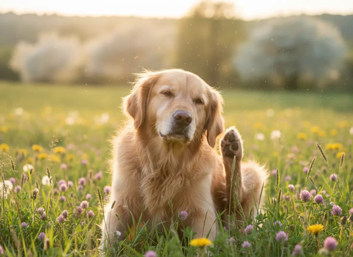 Sesongallergier hos hunder: Symptomer og lindring