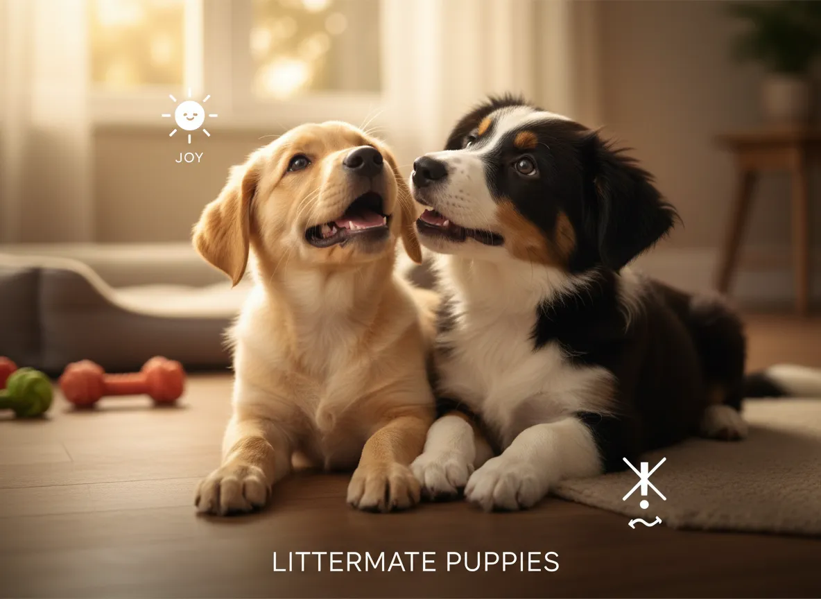 Gleden og utfordringene med å adoptere søskenvalper