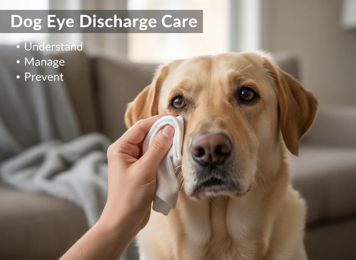 Forstå og ta vare på hundens øyeutflod