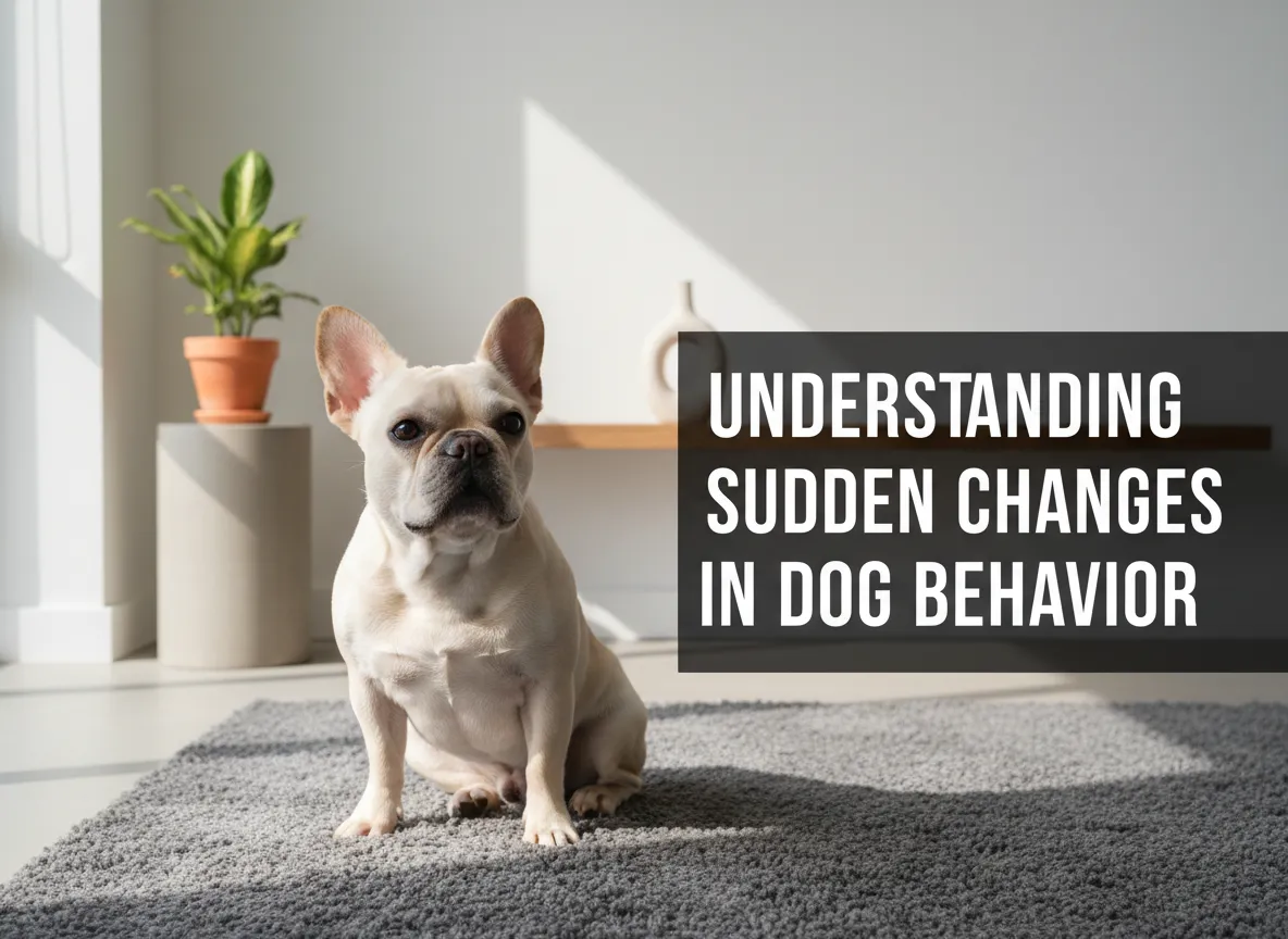 Forstå plutselige endringer i hundens atferd