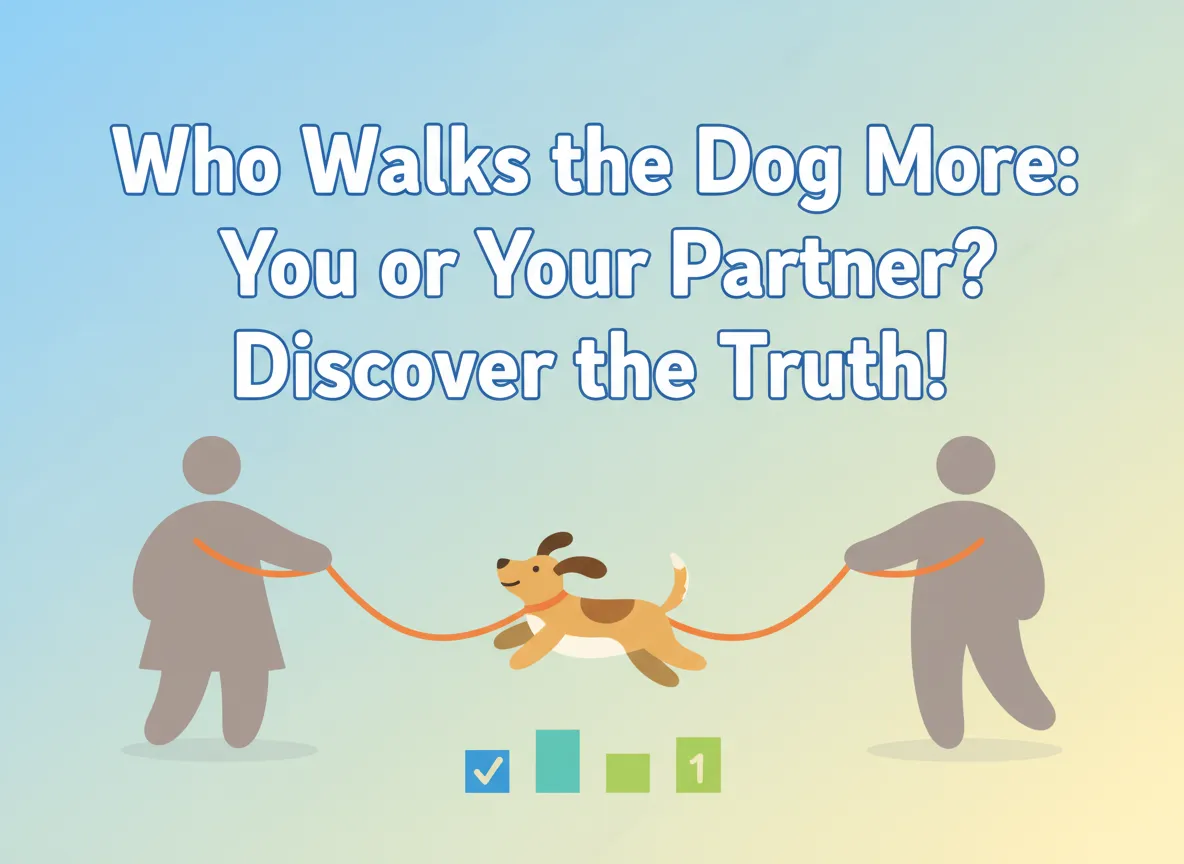Hvem Går Tur med Hunden Mest: Du eller Partneren Din? Finn Sannheten!