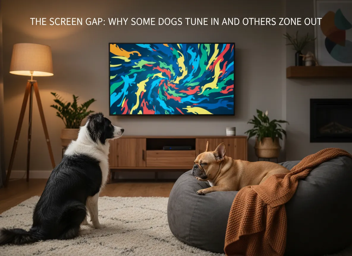 Hvorfor Noen Hunder Ser på TV mens Andre Ikke Gjør Det